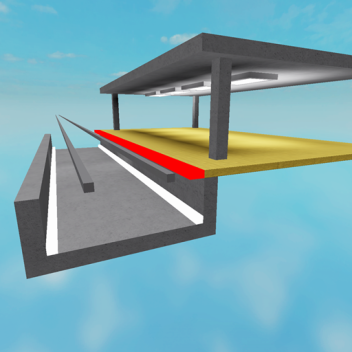 A train station in the middle of nowhere.