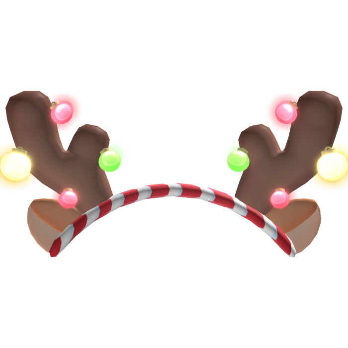 GLOWING antlers headband christmas