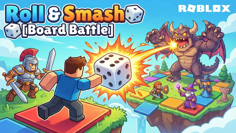 주사위 배틀 🎲 롤앤스매쉬 | Roll & Smash [RNG PvP] 게임 플레이 스크린샷 2 | 로블독