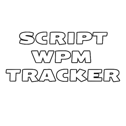 Scripting Speed | WPM Tracker