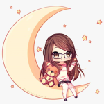 The Girl On The Moon