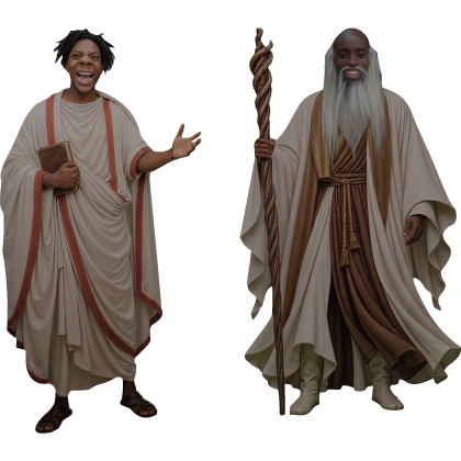 speed and kai in robes Roblox item