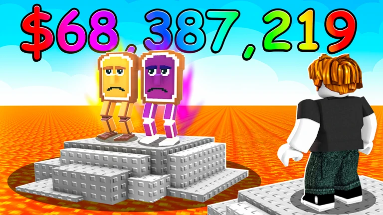 [🧬] Survive LAVA for Brainrots!