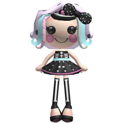 Pastel Goth Harajuku Cute Kawaii Doll; Left