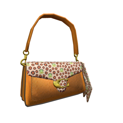 Orange Paul Frank Leopard Purse