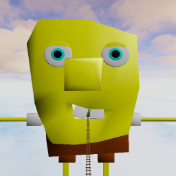 ride into cursed spongbob mouth