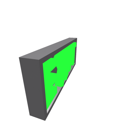 BIG Exit Sign Block