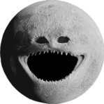 the moon woke up…