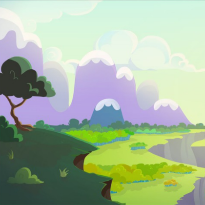 Equestria Landscape 1 Roblox decal