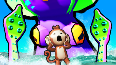 Thumbnail for Roblox game: Monkey Raft