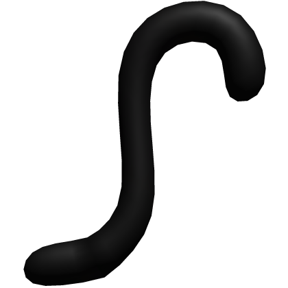 ♡ : black kitty tail Roblox item