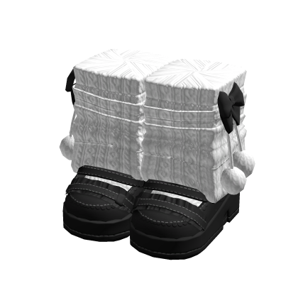 (shorts) Platform Leg Warmers w/ Bows Chibi