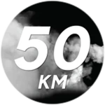 Drove 50KM! Roblox badge thumbnail