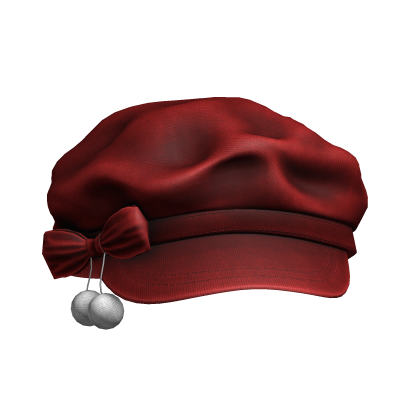 Cute Soft Fluffy Beret Cap (Red)