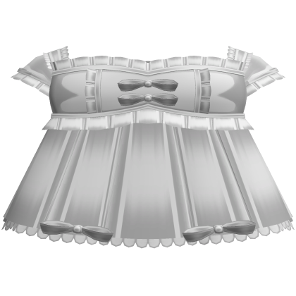 Cutie BabyDoll Dress in Grey