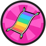 Flying Rainbow Carpet!