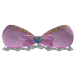 ♡ | heart wand matching top from mm2 pink gold