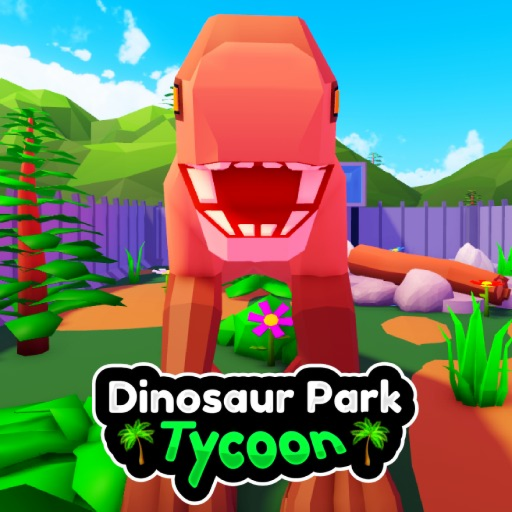 Dinosaur Park Tycoon official Roblox game thumbnail