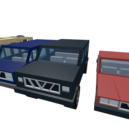 Roblox Classic Vehicles Bundle