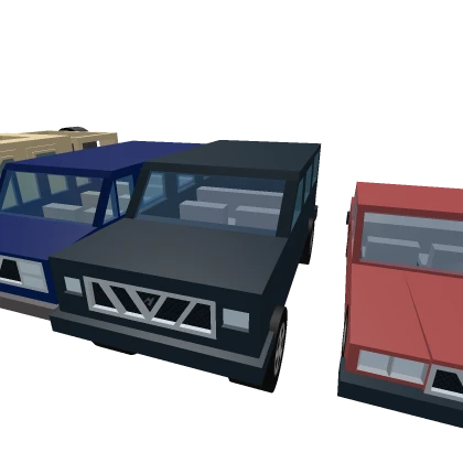 Roblox Classic Vehicles Bundle