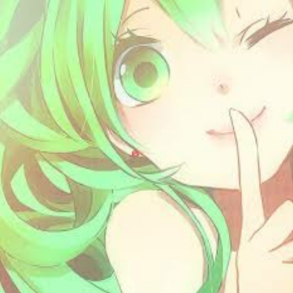 GREEN HAIR ANIME Roblox decal