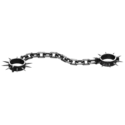 Silver Spiky Shackles  Roblox item