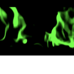 Da green flames