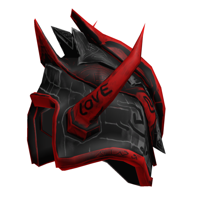Ancestral Shoulder Armour - Right - Red Black