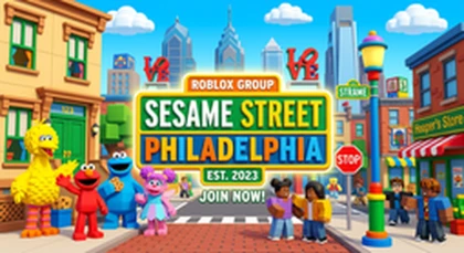 Sesame Street Philadelphia. Roblox group icon