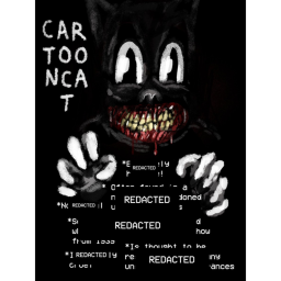 Cartoon Cat In Jail! (SLENDER MAN)