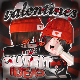 [💕VDAY] Matching and Solo Valentine outfits 💌