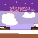 Sword fighting group lol