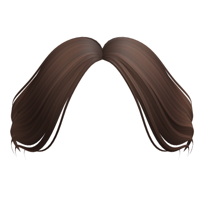 Curtain Bangs in Brown