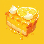 Aour cake lemon