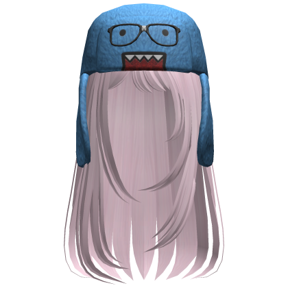 Domo Long Girl Hair Pink V2