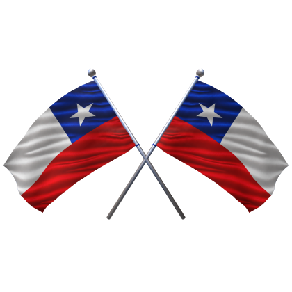 🇨🇱 Chile Shoulder Double Flag Roblox item