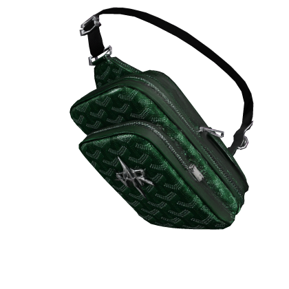 CROSSBODY GREEN BAG — BY V4R Roblox item