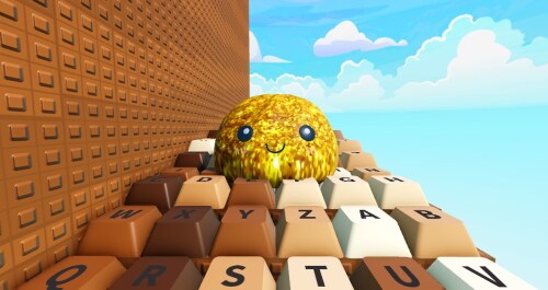 Klim de toetsenbord-squishy dumplings-toren