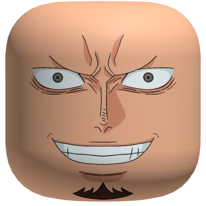 🔮Trafalgar Law Face Smiling [One Piece]🔮 Roblox item