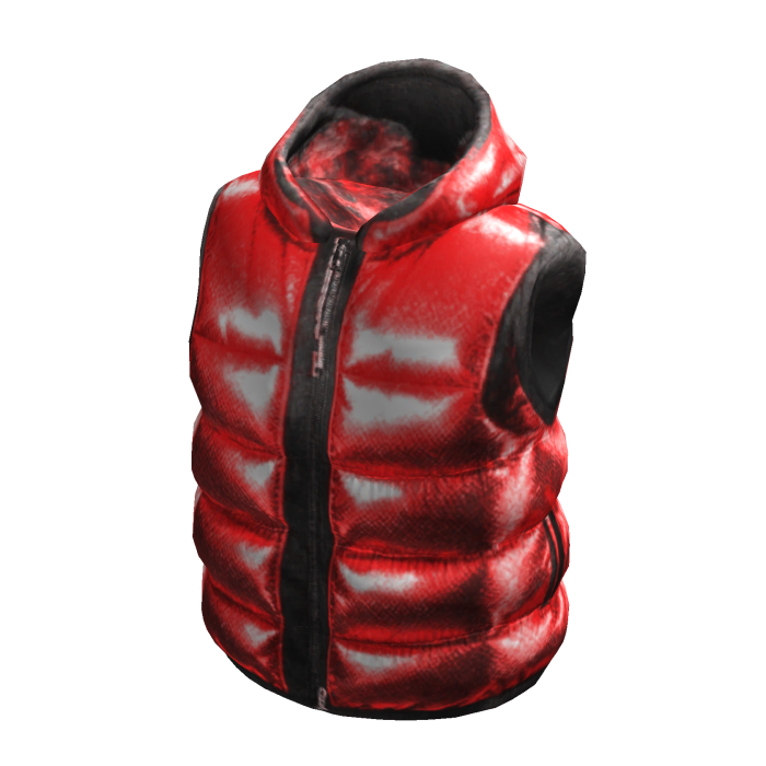 Red Puffer Vest