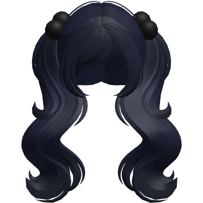♡ adorable huge princess pigtails (dark blue)