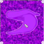 -worm on a string-