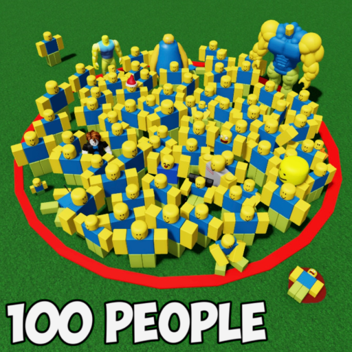 Don't leave the circle! ⭕️ official Roblox game thumbnail