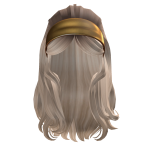 Sabrina Hair - Blonde - Gold Band