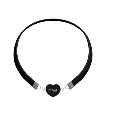 ♡ : haya heart collar snap 3.0 ৎ
