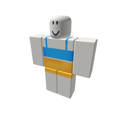 blue top w yellow skirt thumbnail