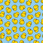 Cute duck's group