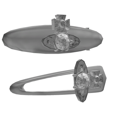 Vivienne Hair Clip [White]