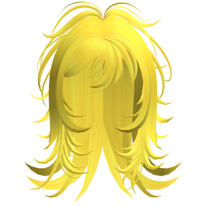 Emo Shaggy Layered Hair (Yellow)