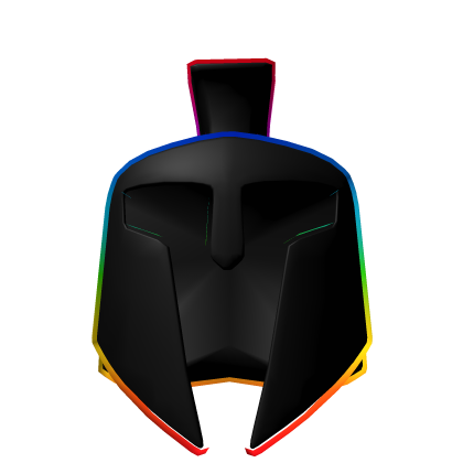 Rainbow Trojan Helmet